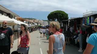 LEstartit Costa Brava Walking Tour The market Spain [upl. by Lirpa]