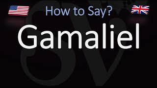 How to Pronounce Gamaliel CORRECTLY [upl. by Orutra739]