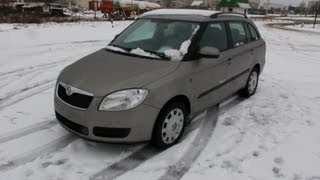 2008 Skoda Fabia Combi Start Up Engine and In Depth Tour [upl. by Gui]