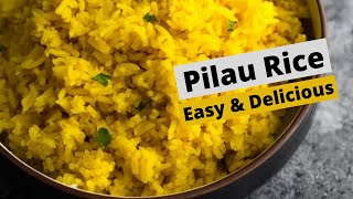 Pilau Rice  How To Make Recipe [upl. by Ransell125]