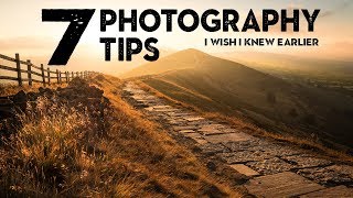 7 SIMPLE photography TIPS I wish I knew EARLIER [upl. by Anizor]