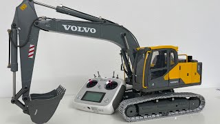 NEW RC VOLVO EC160E DIGGERHYDRAULIC AND FULLY OUT OF METALLREADY TO RUN RC DIGGER OUT OF THE BOX [upl. by Lisle3]