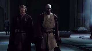 Anakin Tells Mace Windu About Palpatine Revenge of the Sith [upl. by Aratak777]