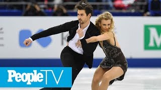 Ice Dancers Madison Hubbell amp Zach Donohue Reveal We Hated Each Other  PeopleTV [upl. by Leeann]