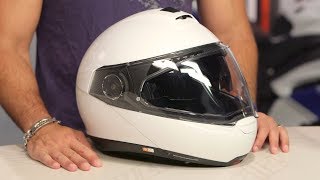 Schuberth C4 Helmet Review at RevZillacom [upl. by Suehtomit383]