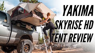 Yakima SkyRise HD Rooftop Tent Review [upl. by Assilav]