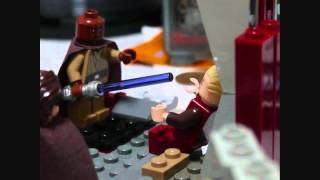 LEGO star wars palpatines arrest Mace windu vs Palpatine [upl. by Nnahgiel]