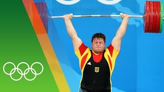 Matthias Steiner wins an emotional gold at Beijing 2008  Epic Olympic Moments [upl. by Abil]