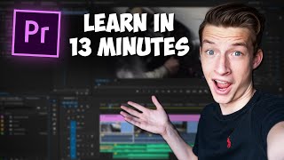 Premiere Pro Tutorial for Beginners 2022  Everything You NEED to KNOW [upl. by Sinnod124]