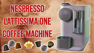 Nespresso Lattissima One Coffee Machine Review [upl. by Revell]