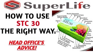 HOW TO USE SUPERLIFE STC 30 THE RIGHT WAY [upl. by Aralc799]