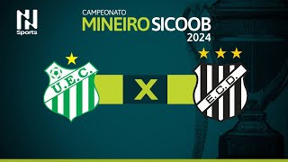 Campeonato Mineiro 2024 Uberlândia x Democrata GV  3ª Rodada [upl. by Cadmarr]