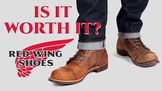 Red Wing Boots Are They Worth It  Mens Iconic American Work Boot Review [upl. by Dymphia730]