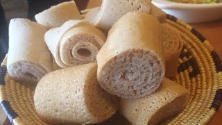 Quick And Easy Way To Make Injera [upl. by Doscher100]