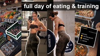 FULL DAY OF EATING amp TRAINING To Build Lean Mass [upl. by Assenab]