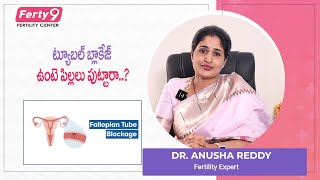 Fallopian Tube Blockage Symptoms Treatment in Telugu  fallopiantubeblockage [upl. by Tonnie]