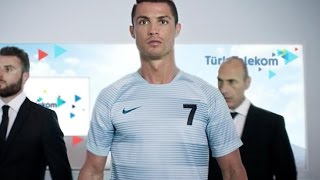 Türk Telekom Ronaldo Reklamı  Hızın Yeni Adı GİGA 45G [upl. by Pembrook]