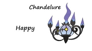 Pokémon Sounds Collection  Litwick Lampent Chandelure [upl. by Down]