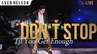 Michael Jackson  Dont Stop Til You Get Enough Live HIStory World Tour 2x [upl. by Helena]