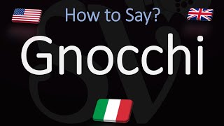 How to Pronounce Gnocchi CORRECTLY English amp Italian Pronunciation [upl. by Honniball373]