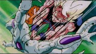 Goku vs Frieza Remastered Clip [upl. by Nnaillek141]