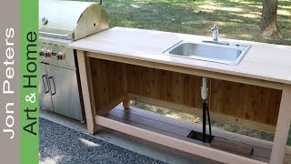 Build an Outdoor Kitchen Cabinet Part 1 [upl. by Dincolo683]