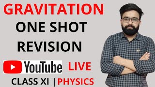 Gravitation  one Shot Revision  Class 11th Physics 🔥🔥 [upl. by Carolee]