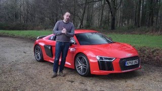 Audi R8 V10 Plus 2016 review  TELEGRAPH CARS [upl. by Aserehc451]