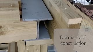 Building the flat Dormer Roof [upl. by Colbye]