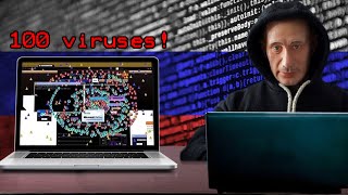 RUSSIAN HACKER DESTROYS INDIAN SCAMMER WITH 100 VIRUSES [upl. by Adnohser]