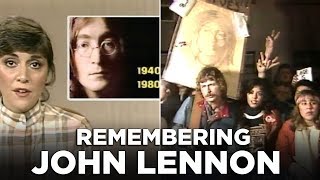 John Lennon murder original news report  Eyewitness News Vault [upl. by Mckee]