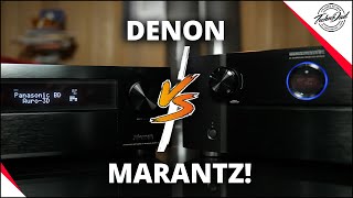 Denon Vs Marantz Which One Should You Buy Denon X6700H vs Marantz SR7015 Best AVR in 2021 [upl. by Couchman]