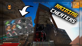 HURTWORLD  RAIDING CHEATERS BASE 16 [upl. by Yaffit]