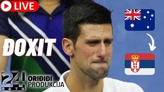 UŽIVO Novak Djokovic live Deportacija iz Australije [upl. by Brittney59]