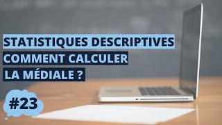 Comment calculer la médiale  Statistiques 1 [upl. by Zetnod]