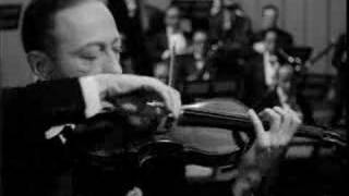 Jascha Heifetz plays Tchaikovsky Violin Concerto 1st mov [upl. by Aizek]