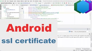 How To Use SSL Certificate On Android [upl. by Cyb]