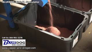 Copper Chopper BDG8L  Granulate your scrap copper wire [upl. by Norra]