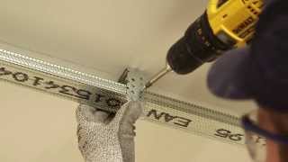 How to install GypLyner UNIVERSAL ceiling lining RMFY  British Gypsum [upl. by Ephram]