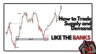 How To Trade Supply and Demand Like The Banks  Free Strategy  For Beginners [upl. by Atla]