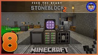 StoneBlock 2 Modpack Ep 8  ME Computer Storage System  Modded Minecraft [upl. by Mayce326]