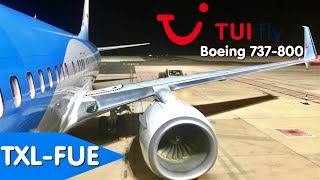 ✈️TRIP REPORT  TUIfly Economy  Berlin Tegel  Fuerteventura  Boeing 737800 [upl. by Sorrows]