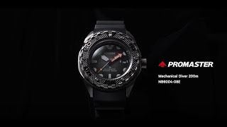 CITIZEN PROMASTER Mechanical Diver 200mwith magnetic resistance  NB600408E  CITIZEN WATCH [upl. by Ninette]