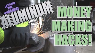 Aluminum Scrapping Hacks  Scrap Metal For Beginners  Tips And Tricks [upl. by Weinshienk]