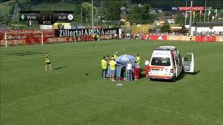 Abdelhak Nouri has collapsed to ground Werder Bremen vs Ajax 21 [upl. by Gervase]