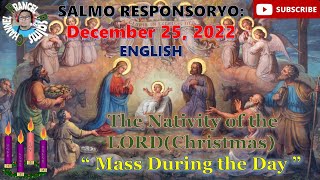 Responsorial Psalm December 25 2022 ENGLISHCHRISTMAS DAYDURING DAYTIME MASS [upl. by Tra564]