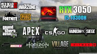 RTX 3050 Laptop  Test in 14 Games  RTX 3050 Gaming [upl. by Raimund565]