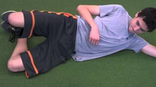 Hip Clamshell Exercise progression [upl. by Witherspoon]