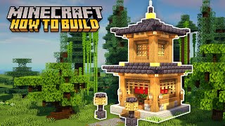 Minecraft How To Build A Japanese Shrine [upl. by Akinehs946]