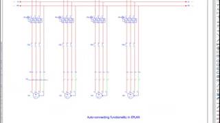 Auto Connecting feature in EPLAN Electric P8 [upl. by Edveh943]